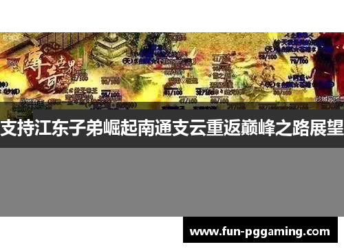 支持江东子弟崛起南通支云重返巅峰之路展望 支持江东子弟崛起南通支云重返巅峰之路展望